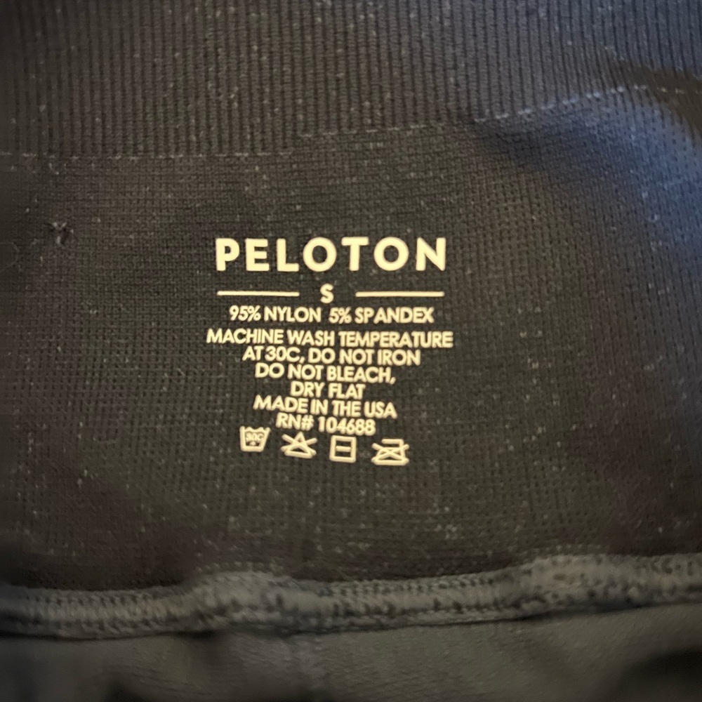 NWT Peloton Dark Blue Patterned Leggings - Picture 6 of 6